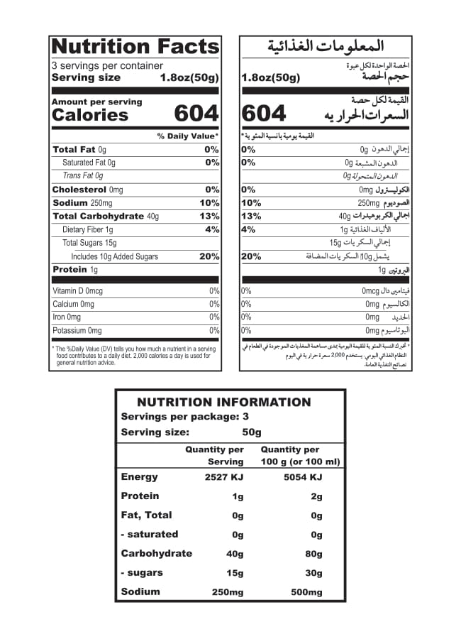 Imlee-Slice nutrition